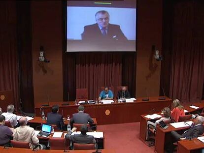 Sala de la Comisión donde se ha producido la videoconferencia.