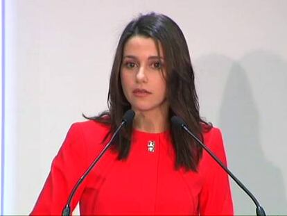 Inés Arrimadas se erige en la sucesora de Rivera en el Parlament