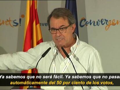 Mas lanza mensajes de entendimiento a la CUP