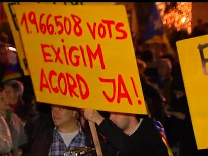 La ANC exige a los diputados un Gobierno independentista