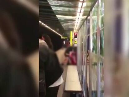 TMB investiga a una pareja por tener sexo en el Metro de Barcelona