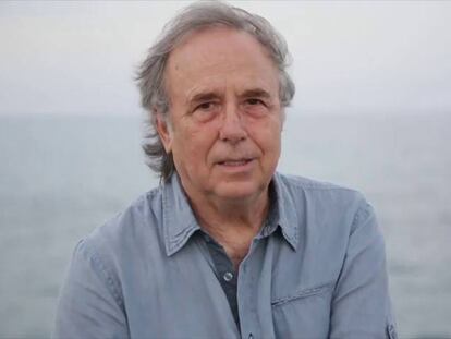 El cantante Joan Manuel Serrat