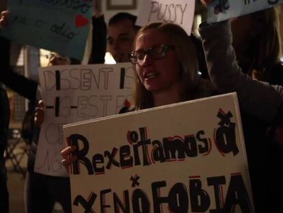 Nace la Plataforma de Gallegos y Americanos contra Trump y el Odio