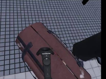 Simulación virtual de un desalojo por posible atentado en la estación Muntaner en Barcelona.
