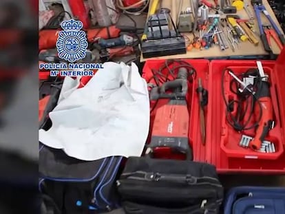 Desarticulado un grupo que robó mercancía por valor de un millón de euros