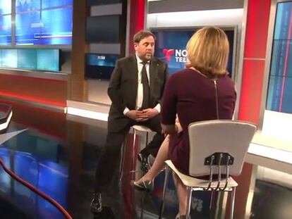 Junqueras rechaza el apoyo de Maduro a la causa soberanista