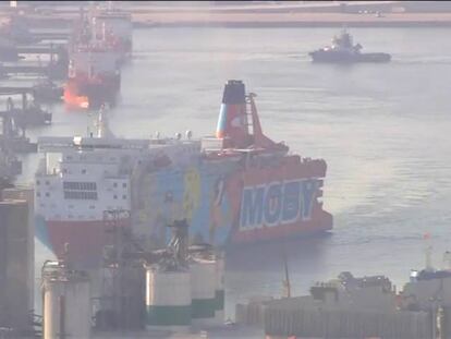 El ‘vaixell del Piolín’ salpa de Barcelona buit de policies