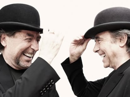 El nuevo 'single' de Serrat y Sabina: 'Hoy por ti, mañana por mí'