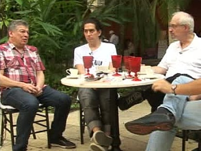 Goldman, Alarcón, Berman y Paz Soldán en el Hay Festival