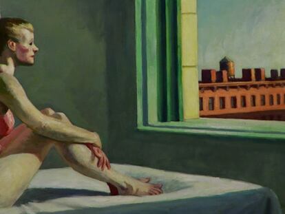 Edward Hopper: el cine también es usted. Y la soledad