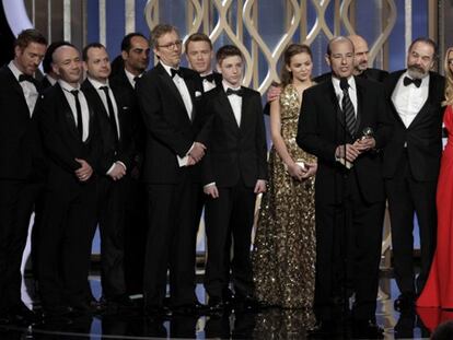 El equipo de 'Homeland', una de las series triunfadoras de la noche. Foto: Paul Drinkwater (Efe) / Vídeo: Reuters-LIVE!