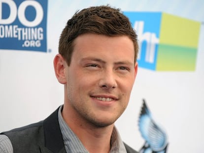 Cory Monteith durante una entrega de premios en 2012.