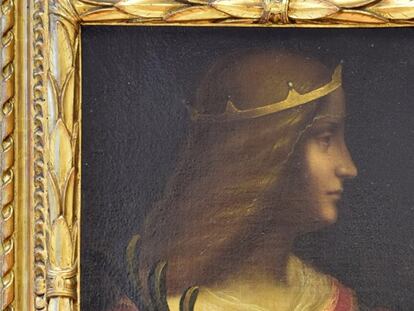 El cuadro de Isabella d'Este recuperado por la policía.