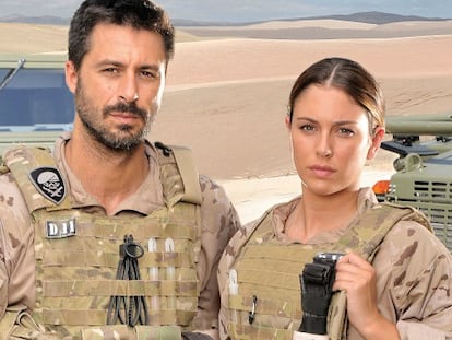 Hugo Silva y Blanca Suárez protagonizan 'Los nuestros'.