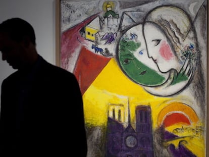 El interior del Pompidou, este sábado. Foto: AFP/ VÍDEO: Reuters- Live!