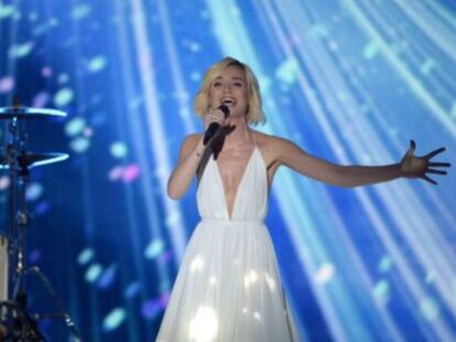 En la imagen, Polina Gagarina, representante rusa. Vídeo: Ensayos de Eurovisión