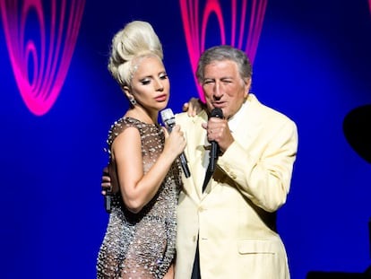 Lady Gaga y Tonny Bennett, la extraña pareja