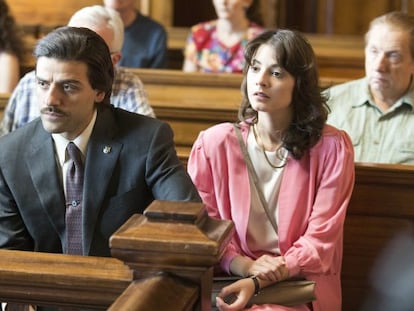 El actor Oscar Isaac, en una imagen de la miniserie 'Show Me a Hero'.