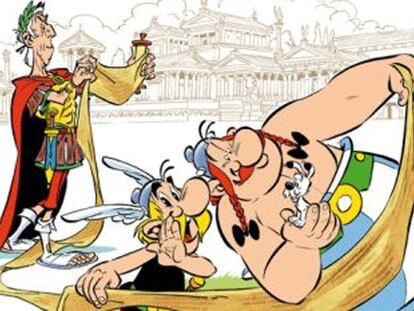 Astérix y Obélix se inspiran en Julian Assange