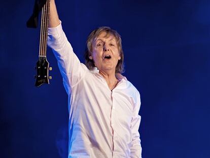 McCartney, durante una actuación en Chicago en julio.