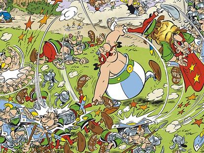 Astérix y Obélix en la época de Twitter