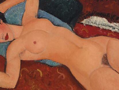 'Desnudo acostado', de Amedeo Modigliani.