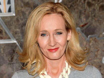 La escritora de "Harry Potter" J.K. Rowling.