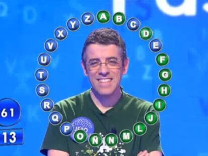 Jero es eliminado de 'Pasapalabra'.