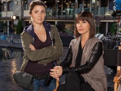 Shiri Appleby y Constance Zimmer, protagonistas de la serie 'UnReal'.