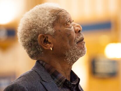 Morgan Freeman, en la serie documental 'The Story of God with Morgan Freeman'.