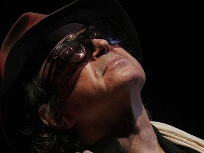 Gato Barbieri en un concierto en Santo Domingo en 2006.