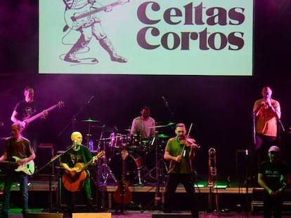 Concierto de Celtas Cortos en Gran Canaria.