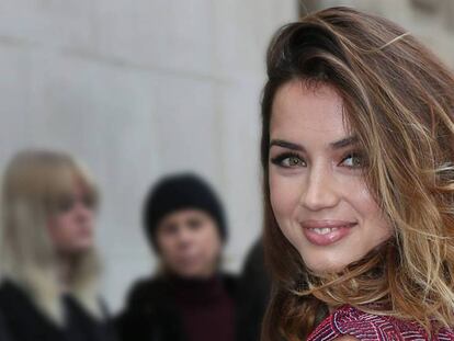 Ana de Armas, en una foto en París.