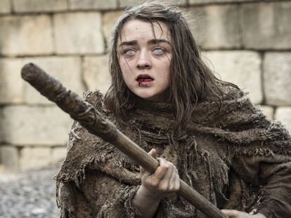 Arya Stark, en la sexta temporada de 'Juego de tronos'.