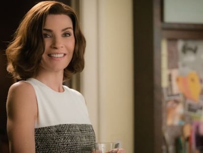 Julianna Margulies, Alicia Florrick en 'The Good Wife', en una imagen de la séptima y útlima temporada.