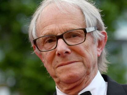 El director Ken Loach en Cannes.