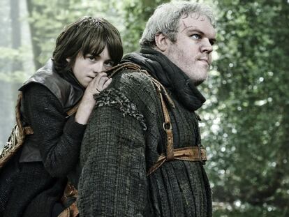 Avance del capítulo 6x05. Foto: Los personajes de Bran y Hodor en 'Juego de tronos'.