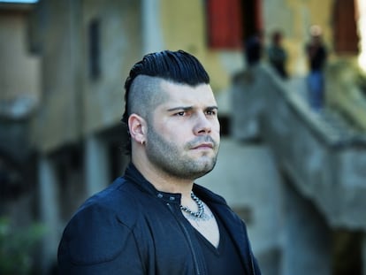 El actor Salvatore Esposito, Genny Savastano en la serie 'Gomorra'.