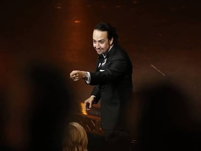 Lin-Manuel Miranda, en la gala de los Tony