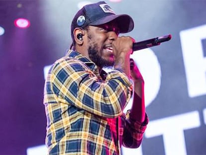 Kendrick Lamar durante el Essence Music Festival 2016 en Luisiana.