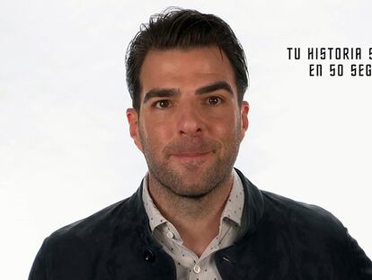 El actor Zachary Quinto.