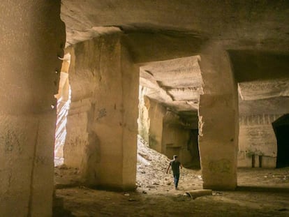 Las cuevas de San Cristóbal en la actualidad.