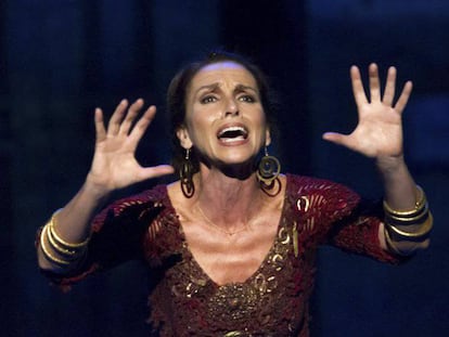 La actriz y cantante Ana Belén.