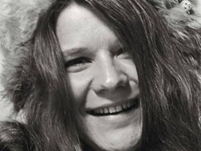 La cantante estadounidense Janis Joplin.