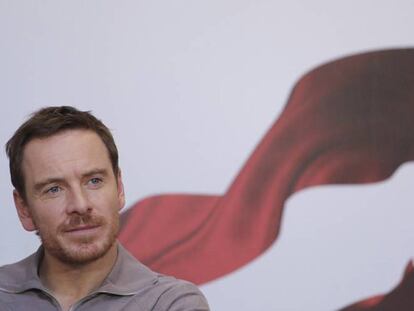 Michael Fassbender, el 15 de diciembre de 2016 en Ciudad de México. En vídeo, tráiler de la película.