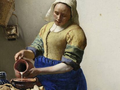 'La lechera' de Vermeer.