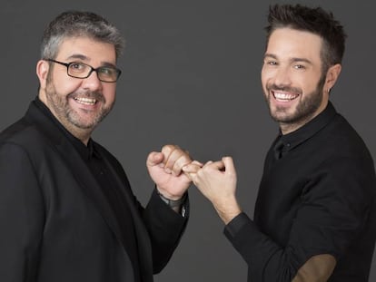 Florentino Fernández y Dani Martínez, en una imagen promocional de 'Dani & Flo'.