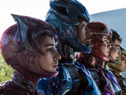 Fotograma de 'Power Rangers'.