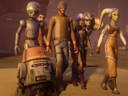Primer avance de la cuarta temporada de 'Star Wars Rebels'.