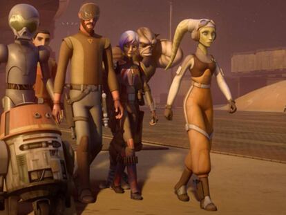 Primer avance de la cuarta temporada de 'Star Wars Rebels'.